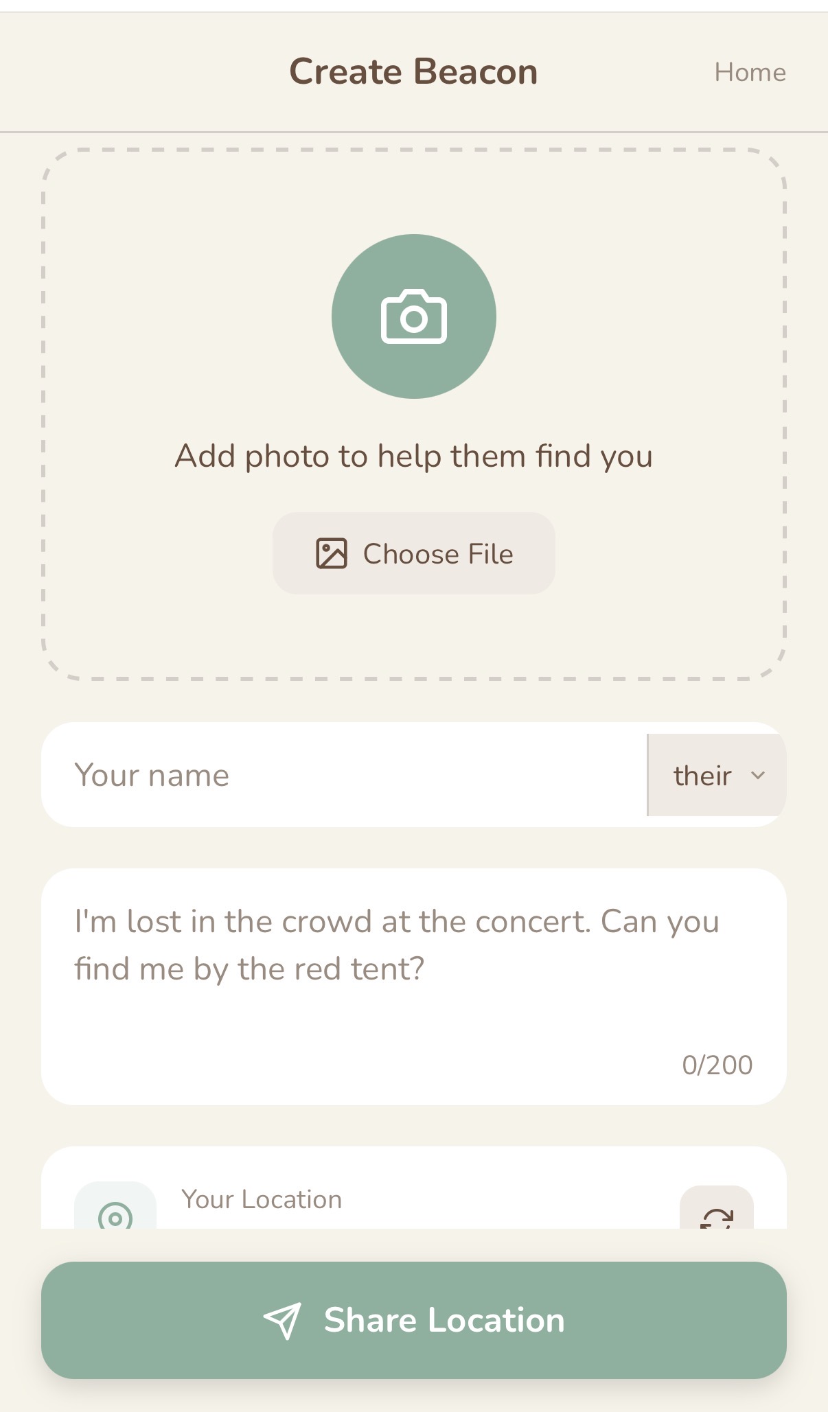 Create Beacon